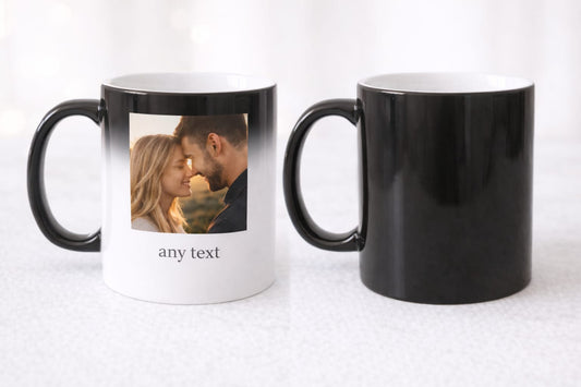 Personalised Magic Photo Mug – Heat Reveal Colour Changing Mug UK