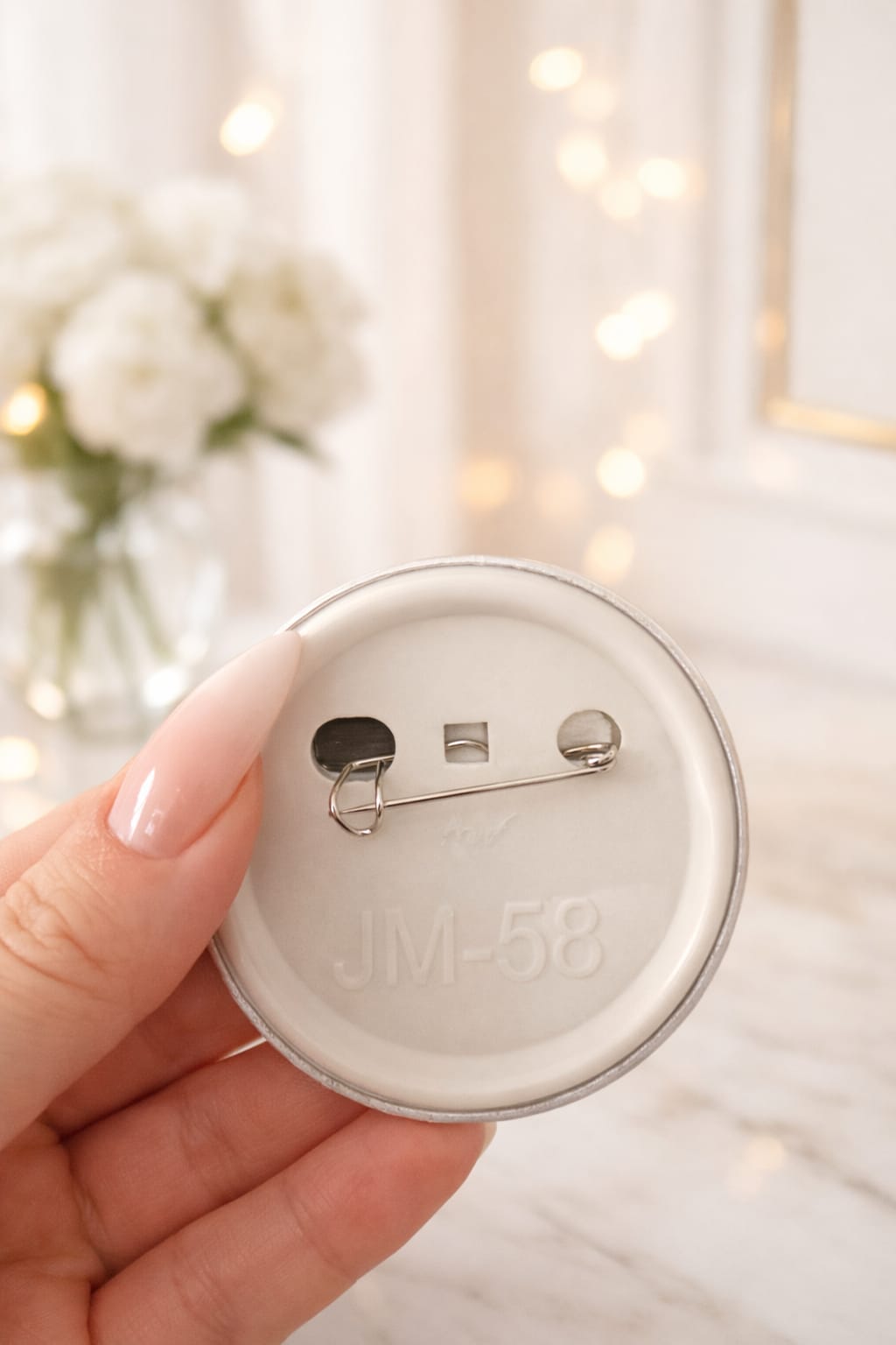 Personalised Photo Pin Badge UK