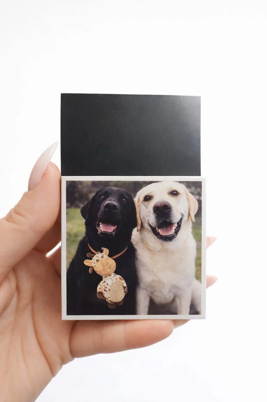 70x70mm Personalised Square Photo Magnet UK