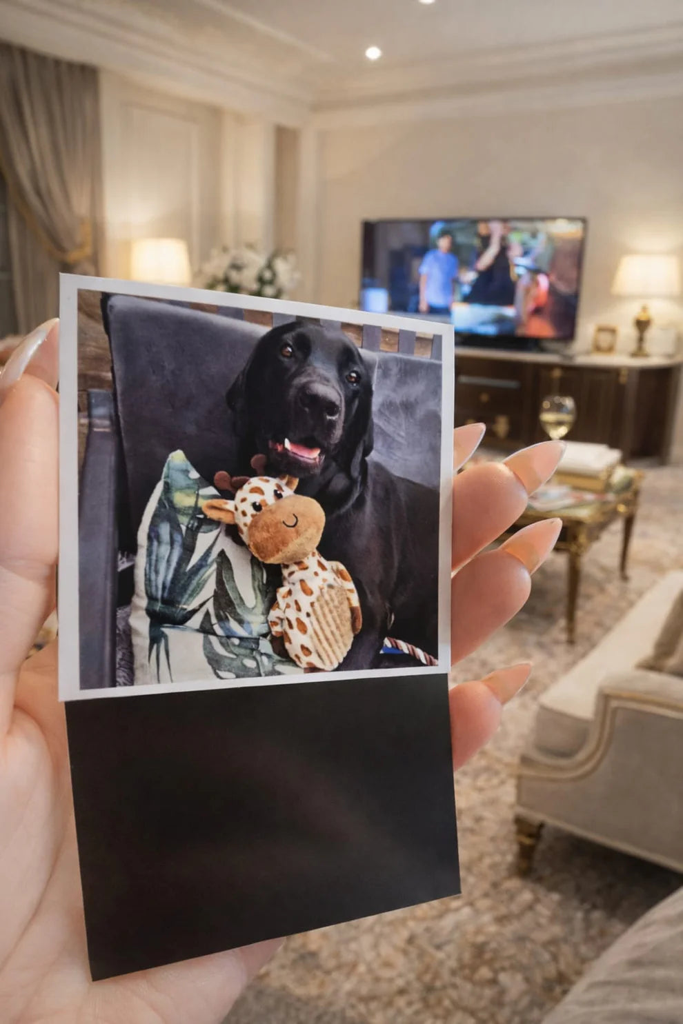 70x70mm Personalised Square Photo Magnet UK